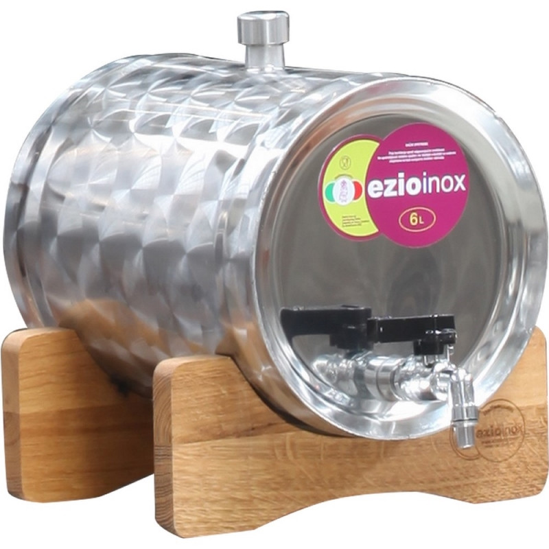 Inox bure za rakiju ležeće - Ezio Inox - Image 2