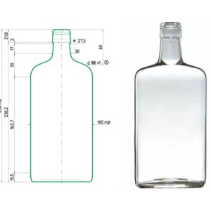 Boca za žestoka pića - AMARETTO EXTRAL, 700 ml