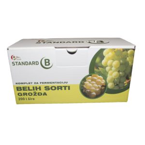 Komplet enologije za bele sorte grožđa ( za 200l šire )