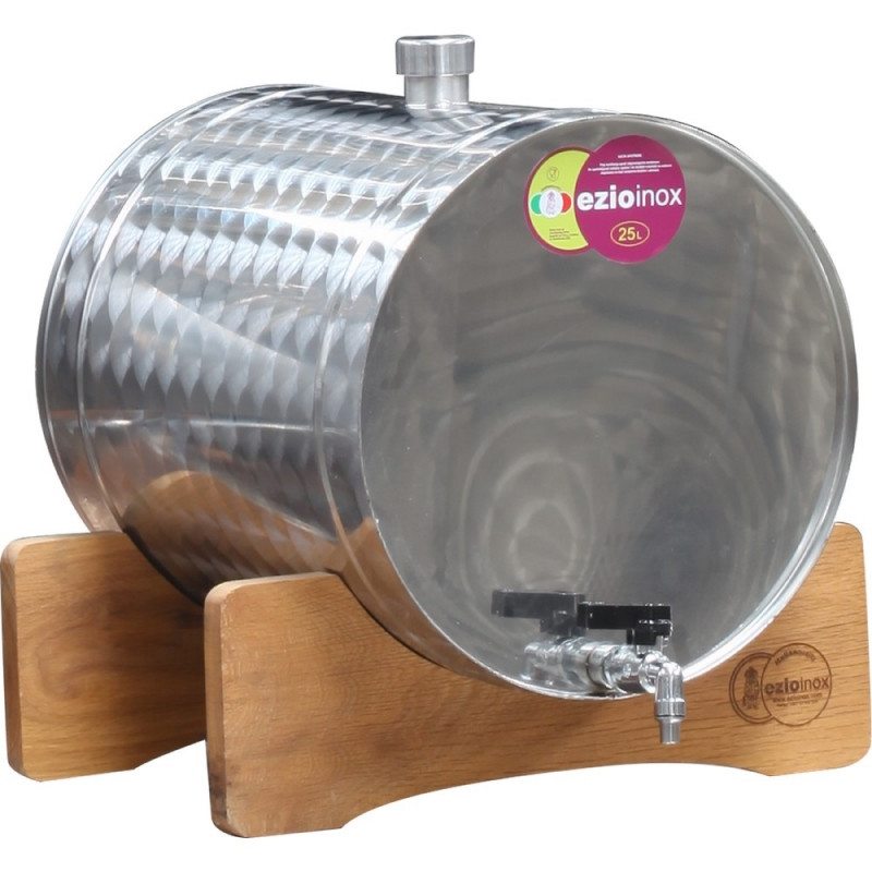 Inox bure za rakiju ležeće - Ezio Inox - Image 4