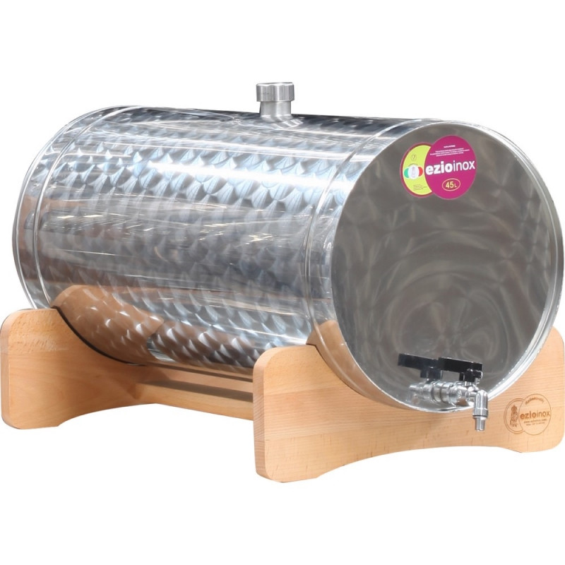 Inox bure za rakiju ležeće - Ezio Inox - Image 3