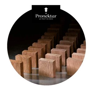 VINIBLOCK (KOCKICE) ZA VINO FO MT+, PRONEKTAR (FO=FRANCUSKI HRAST),(MT+=MEDIJUM TOSTIRAN +), 1kg